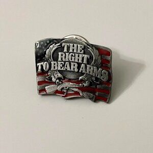 Vintage 1992 The Right To Bear Arms Pin Siskiyou